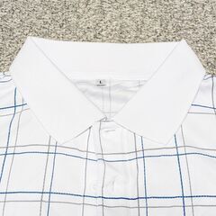 【無料で差し上げます】 しまむら ポロシャツ メンズ 半袖 Lサイズの画像