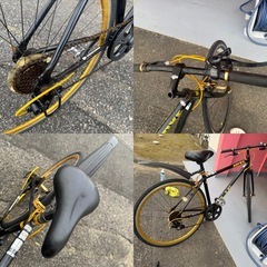 【取引中】黒金 クロスバイク リグ       の画像