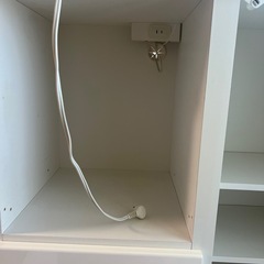 ニトリ　鏡面　キッチンボードの画像