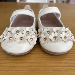 子供 くつ 女の子 花柄 14.5cm の画像