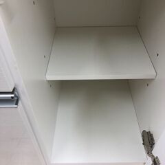 【ジャングルジャングル和歌山店】【Wa3498】レンジボード  食器棚  松田家具  ホワイト   中古家具  リユースショップ リサイクルショップ ライト 和歌山市 岩出市 海南市 岬町 和歌山 大阪の画像