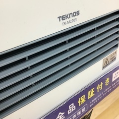 【トレファク ラパーク岸和田店】TEKNOS セラミックヒーター 入荷しました【6ヶ月保証】の画像