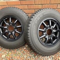ハイエースに使用のタイヤホイールセット　　195/80R15の画像