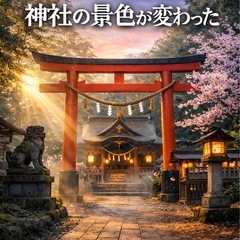 「いつもの神社」が、ある日まったく違って見えた話