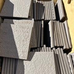 INAX（LIXIL）屋外用タイル「トウノウS」92枚まとめて 外構・DIY 引き取り限定の画像