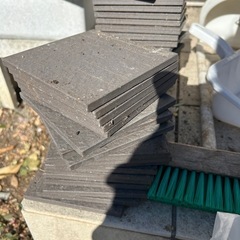 INAX（LIXIL）屋外用タイル「トウノウS」92枚まとめて 外構・DIY 引き取り限定の画像