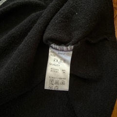 黒ボーダーチュニックの画像