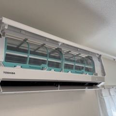 【ほぼ未使用】東芝TOSHIBA エアコン RAS-2214TL-W 6畳の画像