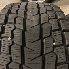 YOKOHAMA 225/65R17 4本 スタッドレスタイヤ中古 デリカエクストレイルハリアーなどにの画像