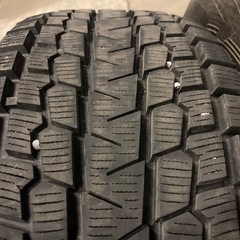 YOKOHAMA 225/65R17 4本 スタッドレスタイヤ中古 デリカエクストレイルハリアーなどにの画像