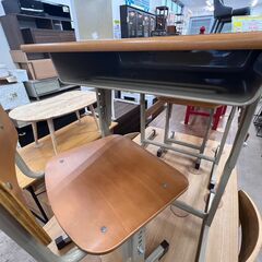 🏫学校机🏫スクールデスク🏫勉強机🏫学習机🏫横幅65cm🏫高さ73cm🏫No.1729🏫の画像