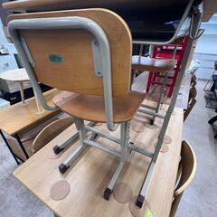 🏫学校机🏫スクールデスク🏫勉強机🏫学習机🏫横幅65cm🏫高さ73cm🏫No.1729🏫の画像