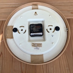 ニトリ　壁掛け時計　28cmの画像