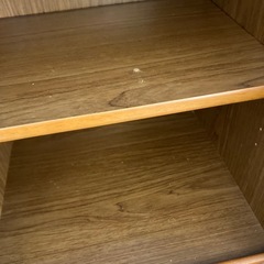 12/25まで店頭商品一部を除き半額クリスマスSALE!!開催中 　サ2512-141 カップボード 4枚トビラ ワイド1780  上下分割可　キズ汚れ有りの画像