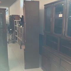 12/25まで店頭商品一部を除き半額クリスマスSALE!!開催中 　サ2512-141 カップボード 4枚トビラ ワイド1780  上下分割可　キズ汚れ有りの画像