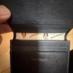 【新品】名刺入れ　ハッシュパピーの画像