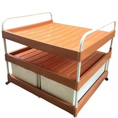 衣装棚　収納　キャスター付の画像