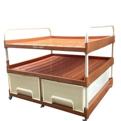 衣装棚　収納　キャスター付の画像