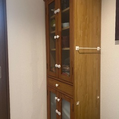 年末OK[直接引取限定]食器棚の画像