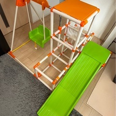 クリスマスプレゼントに！　室内用ジャングルジム　ブランコ　鉄棒　の画像