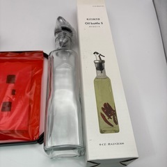 シンク　ネットホルダー　オイル瓶の画像