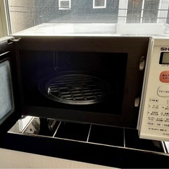 SHARP 2019年製 電子レンジ(清掃済)の画像