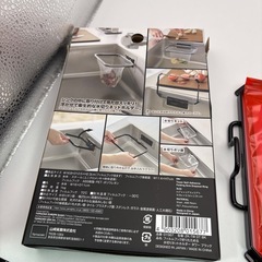 シンク　ネットホルダー　オイル瓶の画像