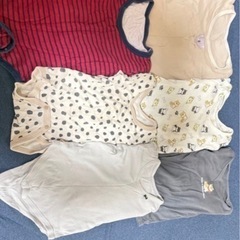 ベビー冬服80 34着の画像