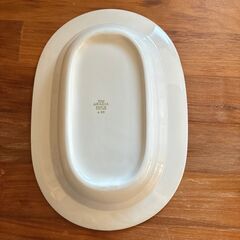 【年明けまで限定出品】Arabia　veera　サービングプレート　２枚セット　オーバルプレート　深皿　アラビア　ヴェーラの画像