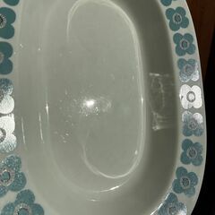 【年明けまで限定出品】Arabia　veera　サービングプレート　２枚セット　オーバルプレート　深皿　アラビア　ヴェーラの画像