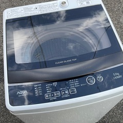 【RKGSE-397】特価！アクア/AQUA/5kg/全自動洗濯機/AQW-G50JJ/中古品/2021年製/店頭引取推奨商品/弊社近隣配達も可の画像
