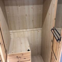 【ジャングルジャングル和歌山店】【Wa3501】ワードローブ 洋服タンス  ナチュラル   中古家具  リユースショップ リサイクルショップ ライト 和歌山市 岩出市 海南市 岬町 和歌山 大阪の画像