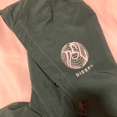 (美品)ディーゼル　ファイヤーパターン　ナイロンジャケット　DIESELの画像