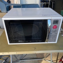 f●■ SHARP オーブンレンジ RE-190KS-W 2017年製 　50/60Hzの画像