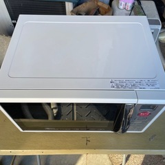 f●■ SHARP オーブンレンジ RE-190KS-W 2017年製 　50/60Hzの画像