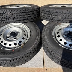 ハイゼット純正スタッドレス4本セット未使用2022年の画像