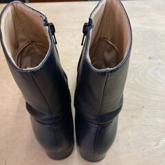 無印良品ハーフブーツ婦人用の画像