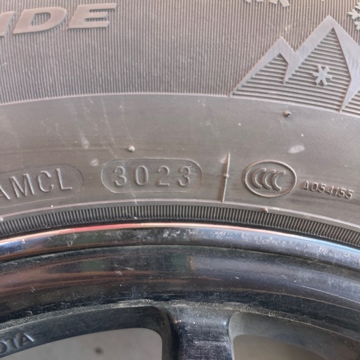 15インチホイールスタッドレス4本セット最終値下げ