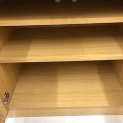 【ジャングルジャングル和歌山店】【Wa3502】食器棚  ナチュラル   中古家具  リユースショップ リサイクルショップ ライト 和歌山市 岩出市 海南市 岬町 和歌山 大阪の画像