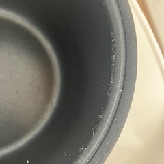 【お話中】3.5号炊き炊飯器…取説、新品未使用のしゃもじ＆計量カップ付の画像