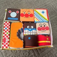 アンパンマン  やわらか積み木の画像