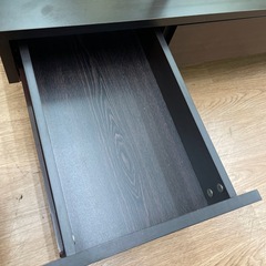 ☆ドリーム荒牧店☆ジモティー割引有☆【クリーニング済】ニトリ/ガラステーブル/現状販売の画像