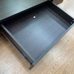 ☆ドリーム荒牧店☆ジモティー割引有☆【クリーニング済】ニトリ/ガラステーブル/現状販売の画像