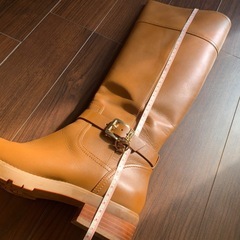 マイケールコース 革製　ロングブーツの画像