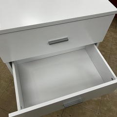 4段ローチェスト　ホワイトの画像