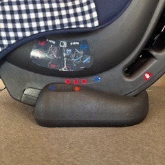 チャイルドシートジョイー　チルト　ネイビーギンガムチェックの画像