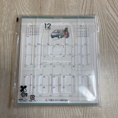 【新品・未使用】2026年　卓上カレンダー　三菱オートリース　人気の画像