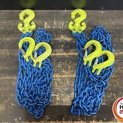 【久留米】【引き取り限定】【中古品】MARTEC マーテック TM-ME2 吊りの名人 チェーンスリング 使用荷重:2本吊り/2.7t (吊り角度90度以内) チェーン線径:8mmの画像