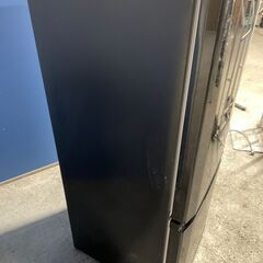 【現状品】三菱 2ドア冷蔵庫 MR-P15A-B 2017年製 通電確認済み 格安 早い者勝ち 引取歓迎 配送OKの画像