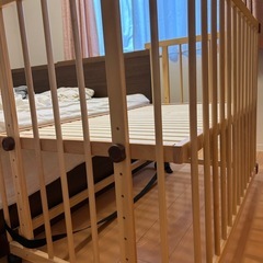 farska　ベビーベッド　BED SIDE BED 03の画像